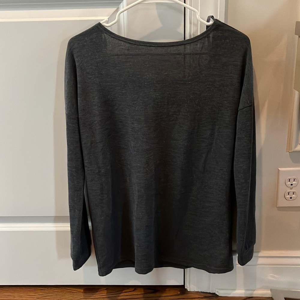 Lulus Lightweight Sweater With Open Back - image 1